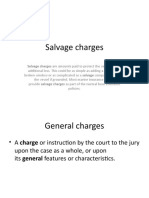 Salvage Charges: Salvage Charges Are Amounts Paid To Protect The Vessel Against