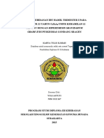 Asuhan Kebidanan Ibu Hamil Trimester I Pada Ny. T Umur 22 Tahun G P A Umur Kehamilan 12 Minggu Dengan Hiperemesis Gravidarum