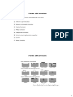 Forms of Corrosion