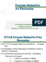Presentation On Calculation of Price Escalation