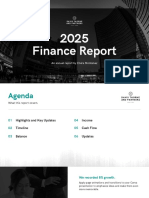 Finance Report Finance Presentation