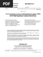 Cenelec: European Standard Norme Européenne Europäische Norm