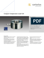 PR 6211 Compact Compression Load Cell: 30kg 10t Type D1 500kg 5t Type LT