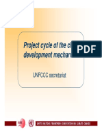 Project Cycle of The Clean Development Mechanism: UNFCCC Secretariat