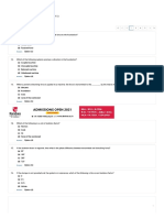 Gtu MCQ: Dynamics of Machinery (3151911)