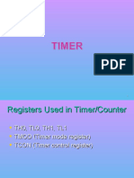 Registers and Modes Used in 8051 Timer/Counters