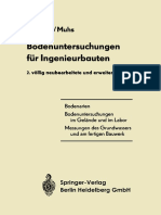 Dr.-ing. Edgar Schultze, Dr.-ing. Heinz Muhs (Auth.) - Bodenuntersuchungen Für Ingenieurbauten-Springer-Verlag Berlin Heidelberg (1967)