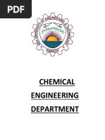 Chemical Engineering Department