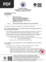 Load Allowance Memo for School Heads | PDF | Government
