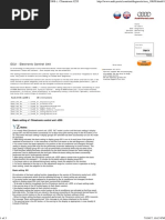 Audi Portal - ECU Diagnostic - Audi A4 8K (2008-) Basic Settings