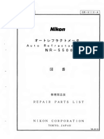 Nikon_NR-5500_Auto-Refractometer_Repair_Parts_List