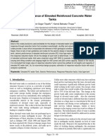 Seismic Performance of Elevated Reinforced Concrete Water Tanks