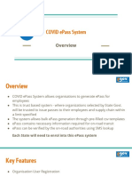 COVID ePass System Overview