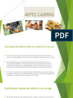 FERTILIZANTES CASEROS