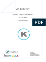 Af-Energy: Manuel de Mise en Service GTC K Nino