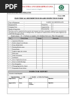 Electrical Distribution Board Inspection