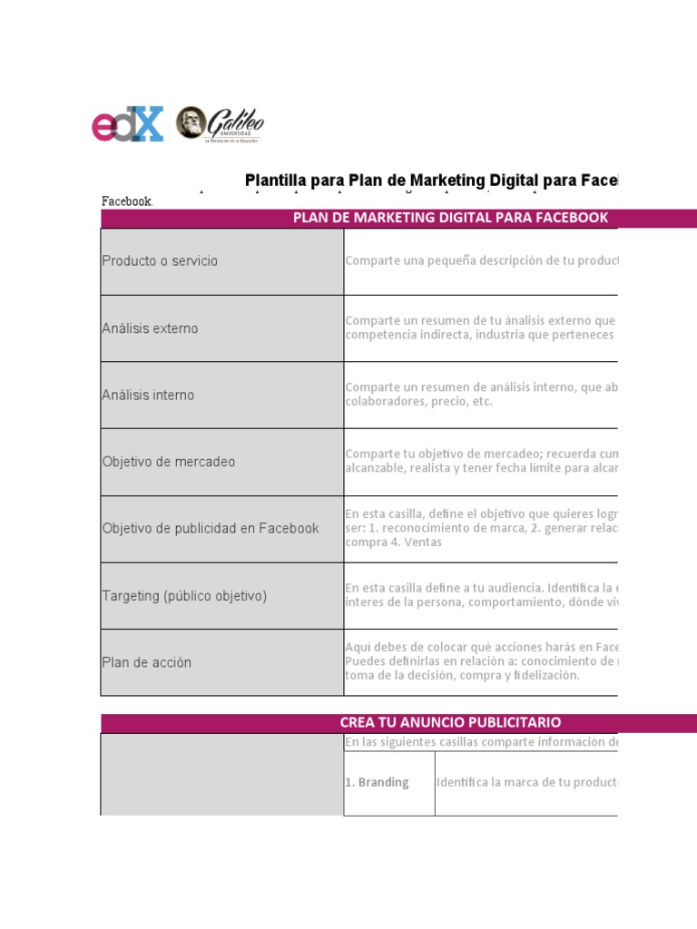 LECCIÓN 1 - Plan de Marketing Digital | PDF | Marketing | Publicidad