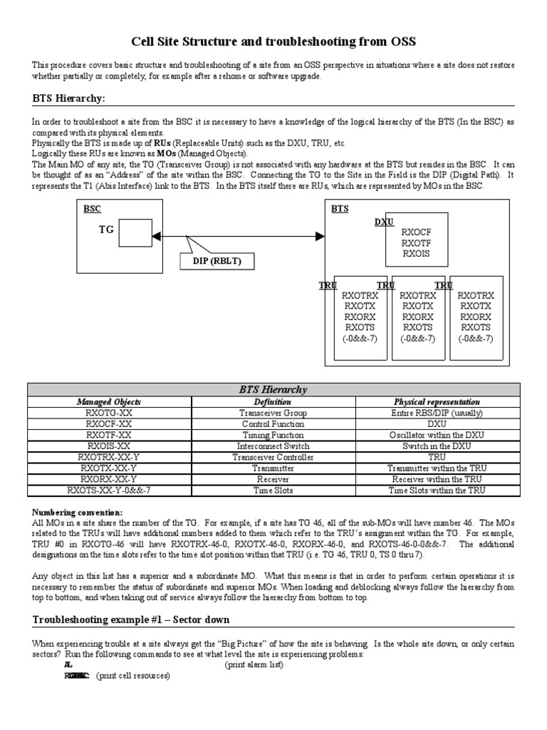 Cell Structure and Troubleshooting | PDF | Hierarchy | Electronic ...