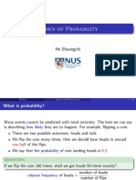 Basics of Probability: He Shuangchi