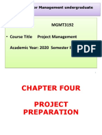 Lecturenote - 2024492623Ch IV Project Preparation 1st Degree
