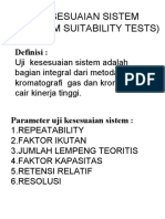 Uji Kesesuaian Sistem