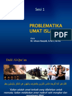 Sesi 1 Problematika Umat Islam