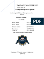 Eshan College of Engineering: "Advanced Voting Management System"