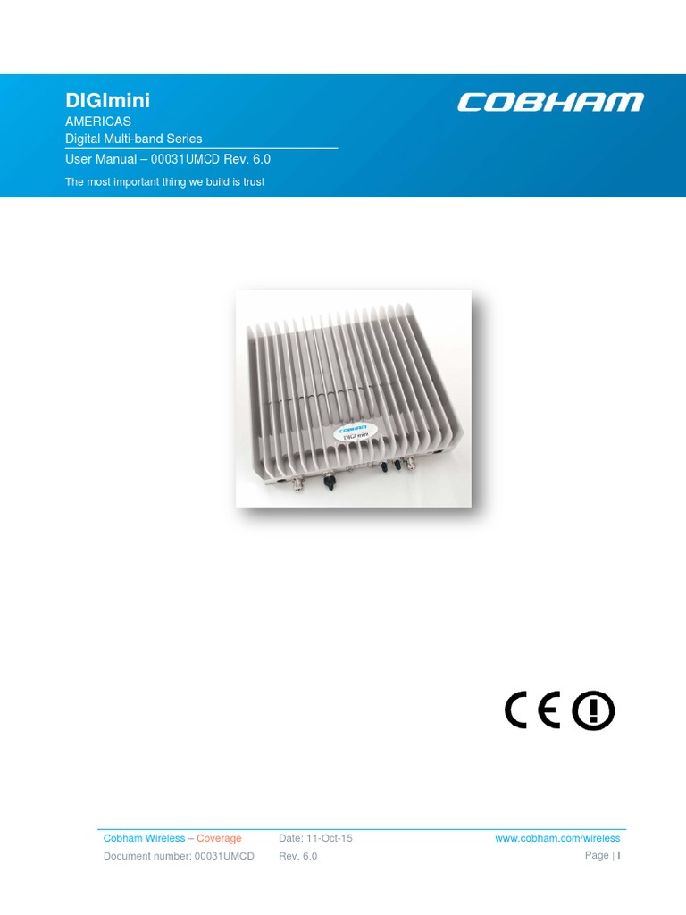 Digimini: Americas Digital Multi-Band Series User Manual - 00031umcd ...
