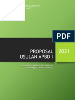 Proposal Drainase RT 02 RW 05