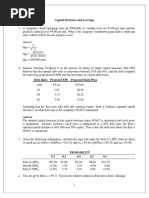 WACC and Cost of Common Equity Analysis | PDF | Cost Of Capital ...
