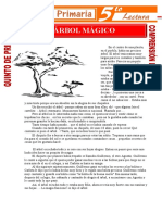 El Arbol Magico para Quinto Grado de Primaria