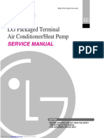 Packaged Terminal Air Conditioner/Heat Pump: Service Manual