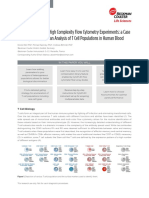 Flow Cytometry Application Note 13 Color Panel T Cell Subsets Whole Blood