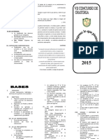 Bases Del Concurso de Oratoria