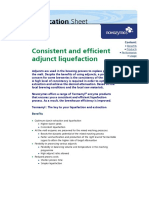 Application Sheet: Consistent and Efficient Adjunct Liquefaction