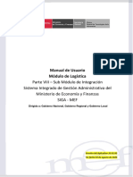 MU Modulo Logistica Integracion