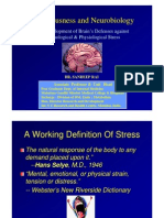 Presentation by Dr. Sandeep Rai - The Development of Brain's Defenses Against Psychological & Physiological Stress