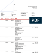 ARCH GLOBAL FOR CONT AND TRD CO LTD Account Statement