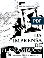 NASCIMENTO, L. História Da Imprensa de Pernambuco V