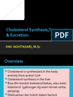 Cholesterol Synthesis, Transport OKE