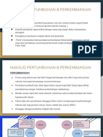 Pertumbuhan Dan Perkembangan