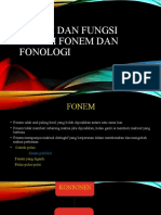 Fonem Dan Fungsi Dalam Fonem Dan Fonologi