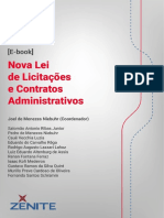 E Book Nova Lei de Licitacoes e Contratos Administrativos Joel De