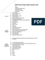 Boq For Ifad Pump Project (Solar System With Drip & Microsprinkler Water Distribution)