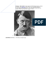 Adolf Hitler: Nazi Party Germany