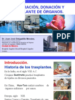 Procuración, Donación Y Trasplante de Órganos.: Dr. Juan José Delgadillo Morales