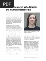 Printable Article "Meet A Scientist Who Studies The Human Microbiome