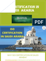 Iso Certification in Saudi Arabia