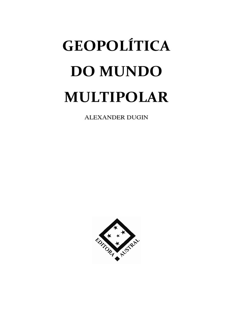 Geopolítica do Mundo Multipolar | PDF | Geopolítica | Globalização