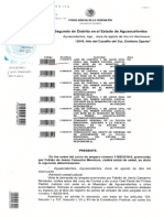 OFICIO Solicita Informe Justificado